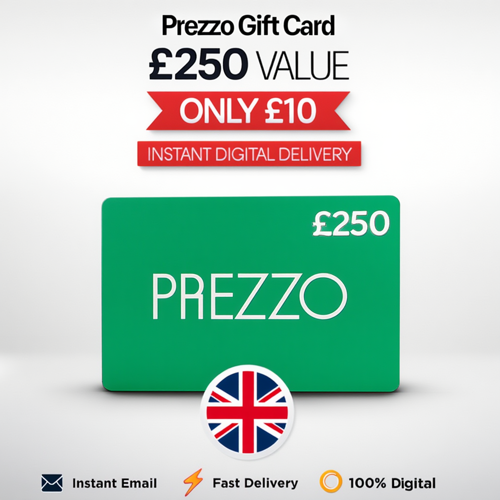 £250 Prezzo Dining – SELLING OUT IN SECONDS! £250 Credit for £10 – Instant Email – CLAIM NOW BEFORE GONE!